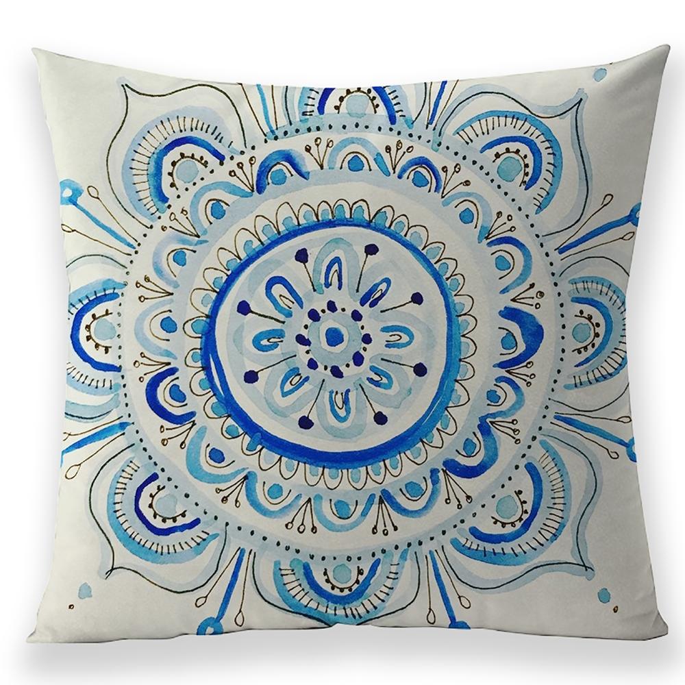 Boho Mandala Pillow Cover Seat Sofa Bedroom Living Room Cushion  Home Decor Gift Car  Accessories Ornament