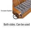 Solid Wood All-Season Thickened Rosewood Sofa Cushion for 1-4 Persons