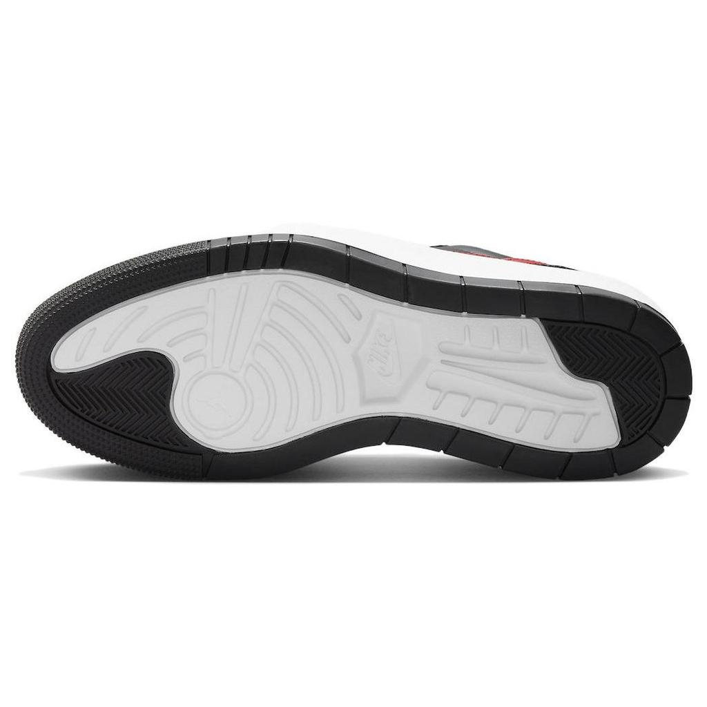 Air Jordan 1 Elevate Low Black Gym Red Women Sneakers White DH7004-061