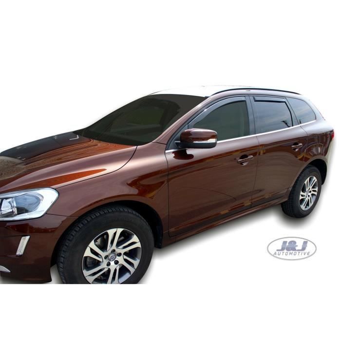 J&J AUTOMOTIVE | Heko Deflecteurs d'air Déflecteurs de Vent Pour Volvo XC60 2008-2016