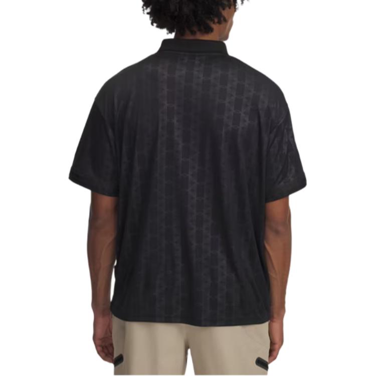 Under Armour Outdoor Series 96 Terrace Retro Football Jersey Men Tops Black 1390110-001