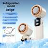 Mini Usb Rechargeable Fan With Ice Coolness Function For Travel And Office