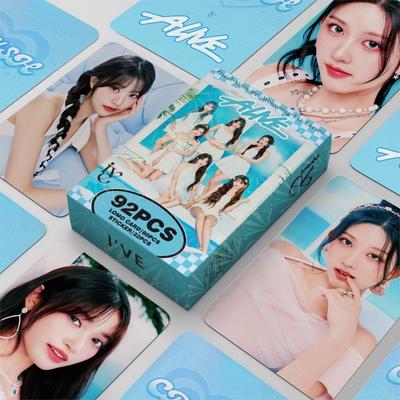 Latest Ive Photocard & Domusong Set of 92 (60 Photocards + 32 Stickers)