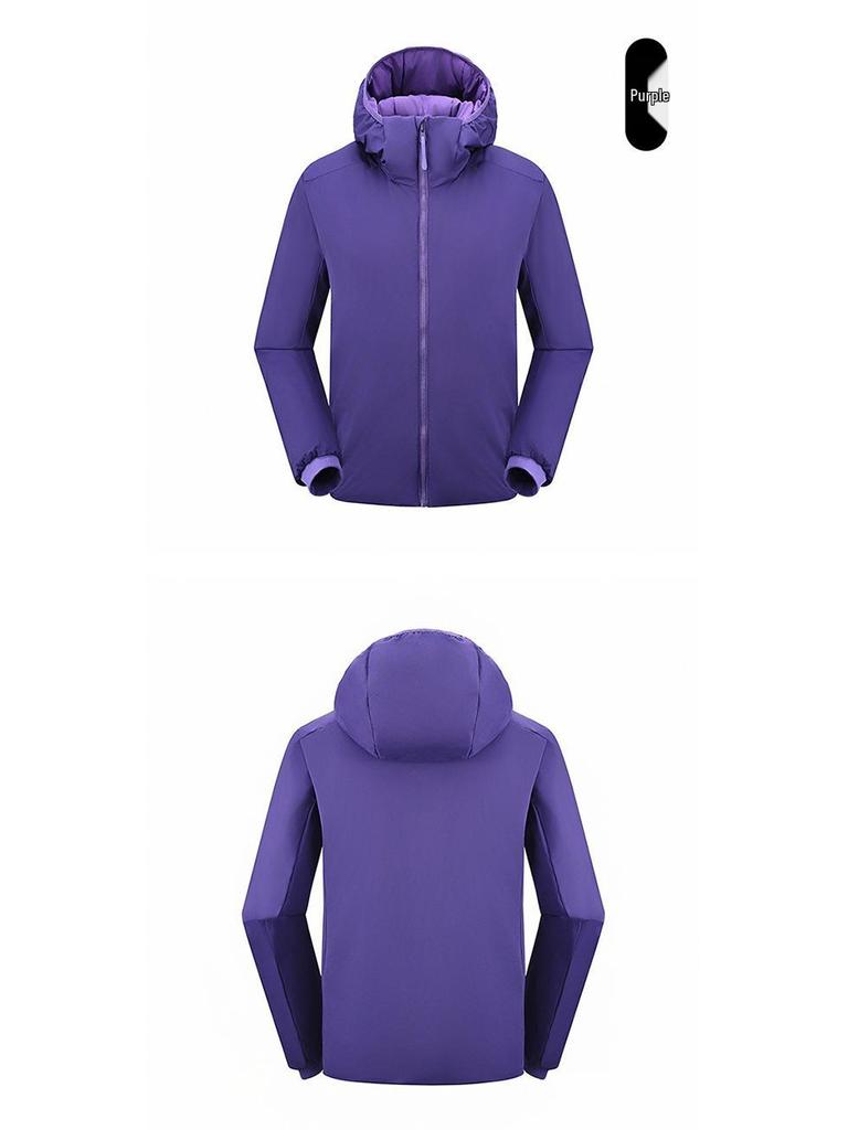 Tsutaya Astro Boy Unisex Waterproof Hooded Cotton Jacket – Warm, Cold-Proof for Outdoor Commuting