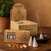 6x Frankincense Incense Cones Pyramid Smudge 10 Cones Banjara