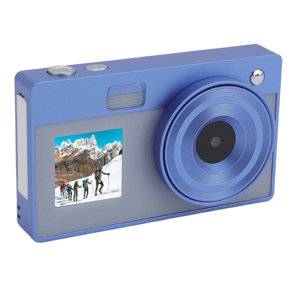 Digital Camera 2.8 Inch + 1.4 Inch Dual Screen Camera HD 1080P 16x Zoom Retro Student Camera for Teens Boys Girls