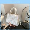 Fashion Woolen Handbag For Women With Zipper Closure And Inner Phone Pouch Ideal For Daily Wear