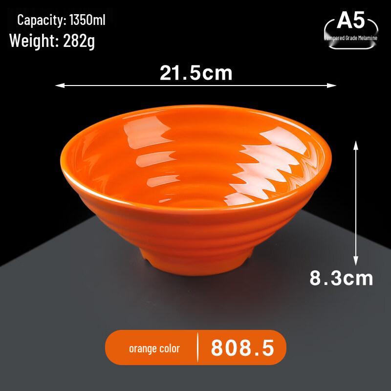 A5 Melamine 8.5-inch Ramen Soup Bowl