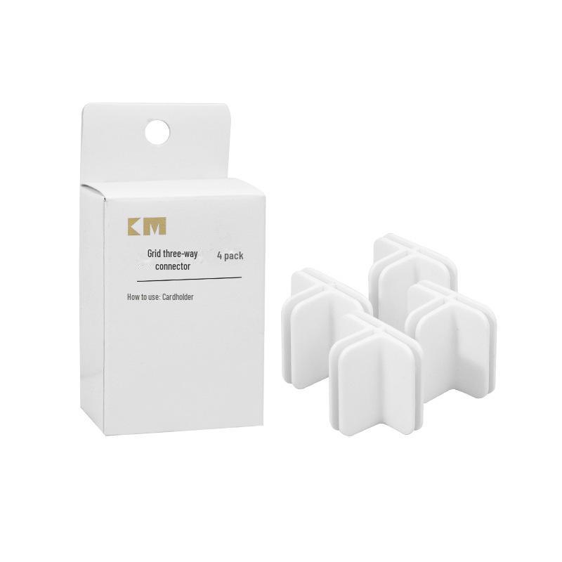 

Регулируемые пластиковые разделители для ящиков с фиксированными пряжками для повседневных вещей 4 pieces