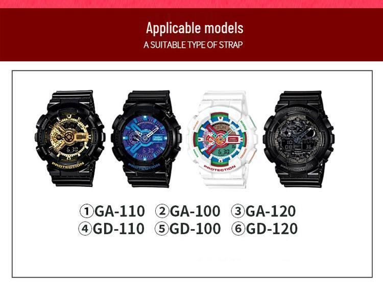 Casio Alpine Trail Loop řemínek pro sportovní hodinky G-SHOCK GA100 a DW-5600