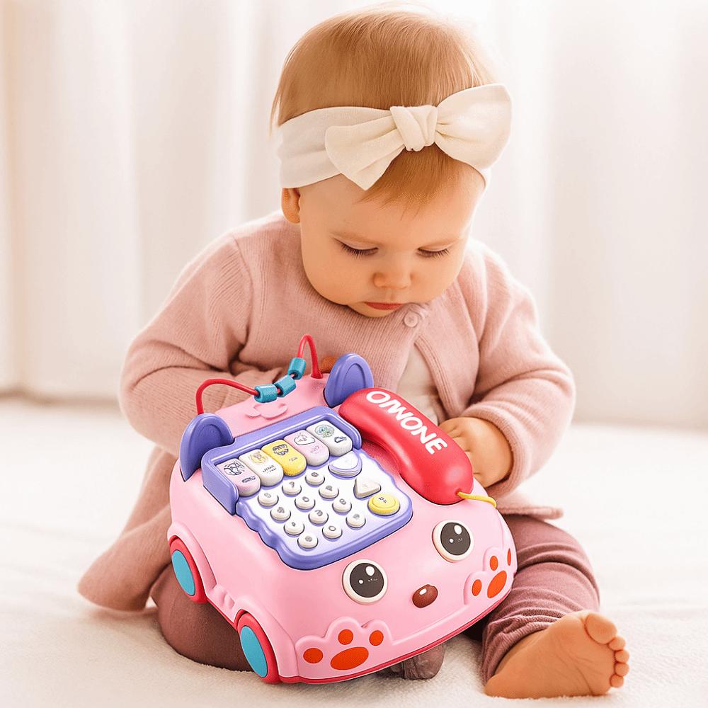 Simulation Baby Phone Toy Music Voice Electronic Learning Machine  Baby Child