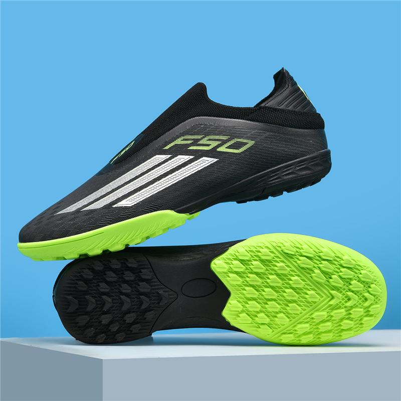 Fußballschuhe Jugend Low-Top Nahtlos Fly-Woven Fußballschuhe Schüler Stollen Herren und Damen Trainings-Sportschuhe