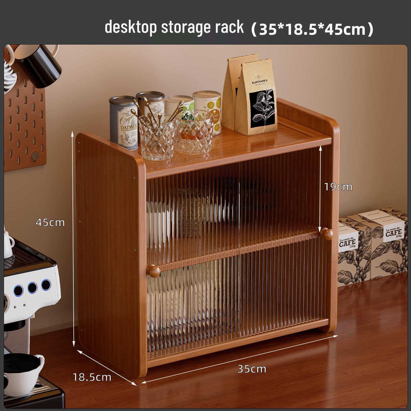 Dustproof Tabletop Cup Holder & Storage Rack for Tea and Coffee Cups