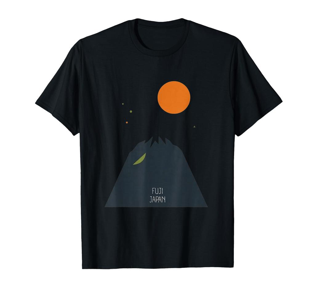 Fuji Scandinavian Design Japan Fuji Japan Japanese Modern Stylish Minimal Art Graphic Mt. Mt. T-Shirt