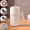 Smart Travel Mug with LED Temperature Display, Spill-Proof Leak-Proof Stainless Steel Coffee Mug, Temperature Control Travel Mug