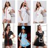 Costume Nurse Doctor Cosplay Dress Set Halloween Party Stage Gift Performance