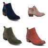 Elegant Women's Casual Booties With Low Heels And Round Toe For Stylish Comfort