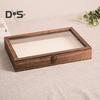 High-Visibility Display Box Large Insect Shadow Box Wood Construction Multiple Sizes Smooth Edge Insect Specimens Storage Display Case