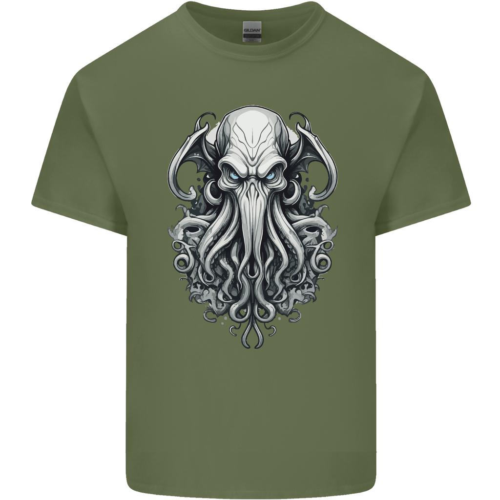 Pure Cthulhu Kraken Mythical Creature Unisexs Light Cotton TShirt