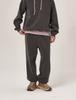 FLATWAVE IN SEOUL Hava Patchwork Pigment Sweatpants Charcoal