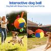 Haustierspielzeug mit Luftpumpe Mehrere Düsen Schnelle Inflation Reißfest Kausicher Kompakte Größe Tragbar Pferdetraining Spielzeug