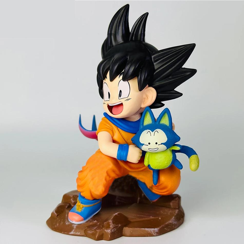 Dragon Ball Z Figura de Acción de Son Goku Juguete Anime Kakarotto Rey Mono Figurilla de Dibujos Animados Modelo Adornos Colección Muñeca Regalo