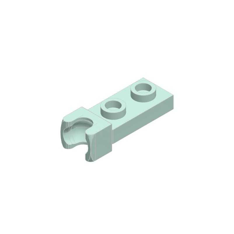 50pcs 14418 Plate Modified 1x2 Tow Ball Socket Bricks Collection Modular GBC Toy For Technical MOC Set Gift Buildings Blocks