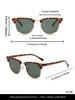 Nuevas Gafas de Sol Mariposa Sin Marco Femeninas Exquisitas Gafas de Sol de Moda Gafas de Sol para Hombre Gafas de Sol para Mujer