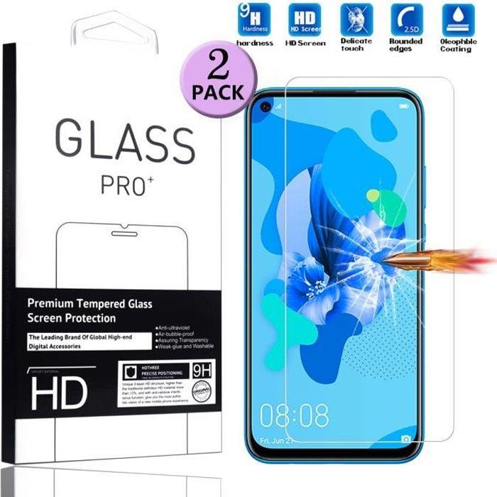 Displayschutz - Huawei - P20 lite (2019) - Gehärtetes Glas - 2 Stück - Stoßfest
