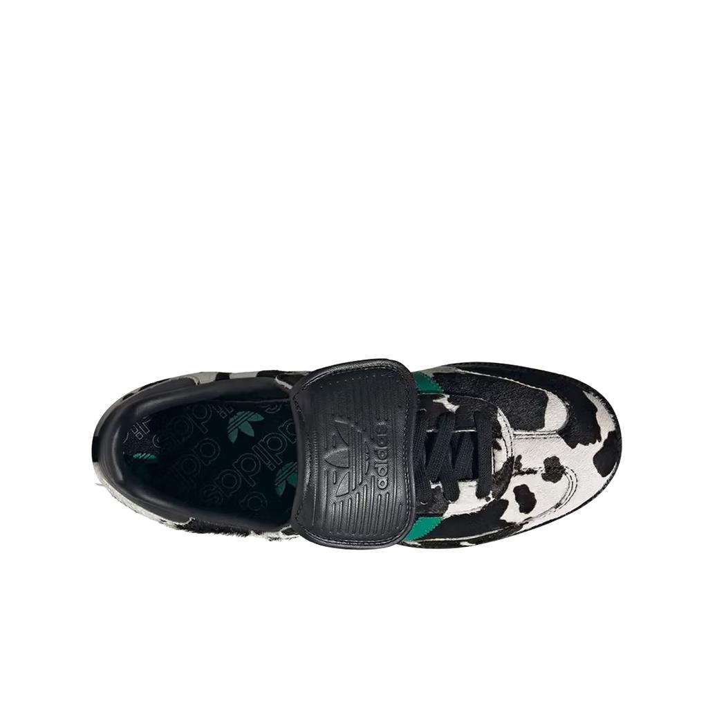 adidas Samba LT Pacco Stampa Mucca - Nero Bianco Sneakers da Donna Core-Black Blu Lucido Oro Metallizzato JS3930