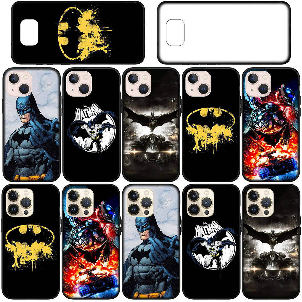 for iPhone 17 16 15 Xiaomi Poco F7 F8 X7 X6 C85 C75 C71 M8 Redmi Note 14 13 12 11 Pro Max 14C 13C 15C A4 Phone Case Comics Bruce Wayne Batmans Bat Man
