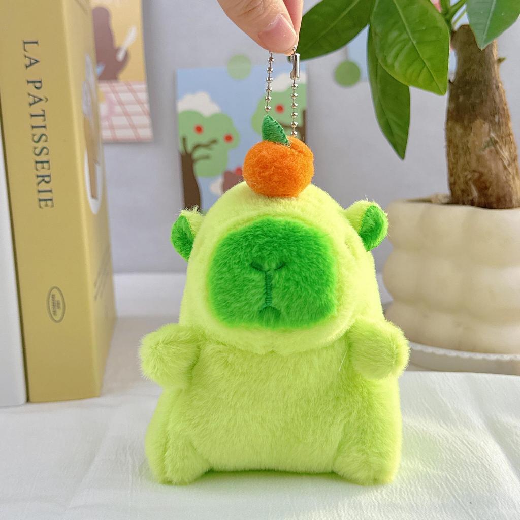 Popular Guinea Pig Plush Keychain - Cute Cavy Backpack Charm & Ornament