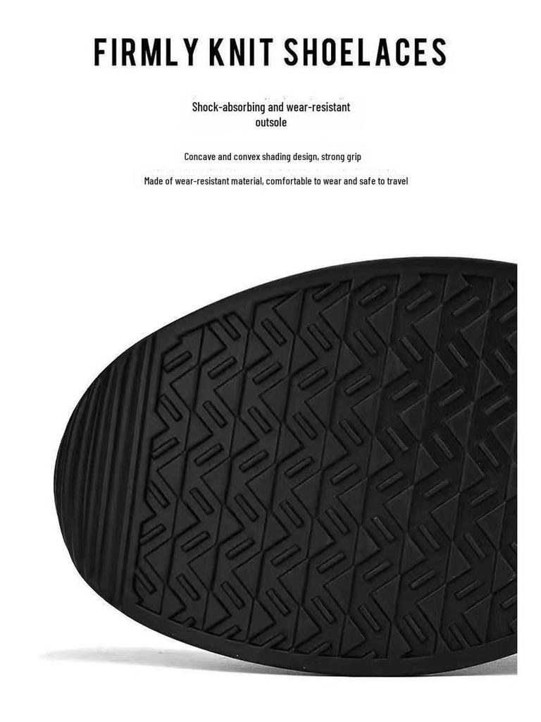 2024 Men's Spring & Autumn Lace-Up Running Shoes - Trendy Fashion Sports Footwear