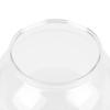 Heavy Duty Plastic Round Fish Bowl   Break Proof Multipurpose Small Round Fish   for Desk Bookcase Decorations