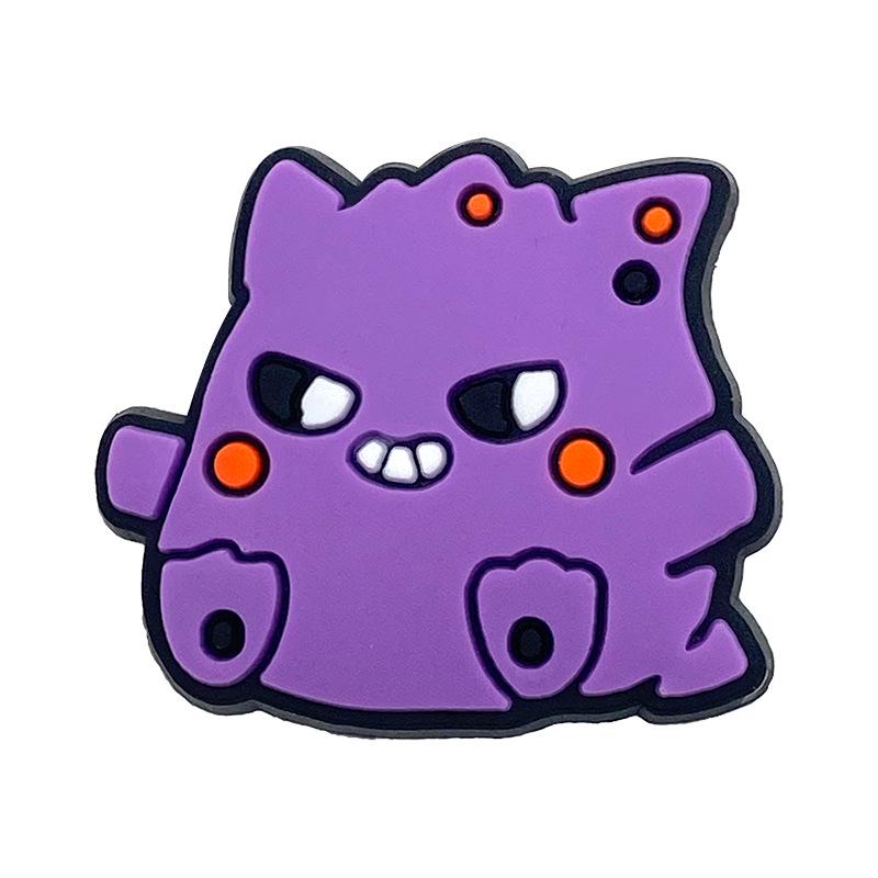 

Мягкие резиновые пряжки для обуви-клогов с цветами Покемон