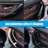 Haute qualité pour BMW F30 F80 F31 F32 F34 F35 noir avant arrière gauche/droite garniture de porte tirer panneau de poignée poignée de porte intérieure