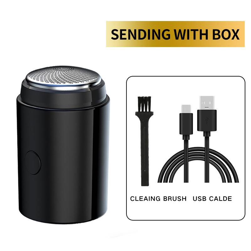 Portable Rechargeable Men's Double-Head Mini Electric Travel Shaver