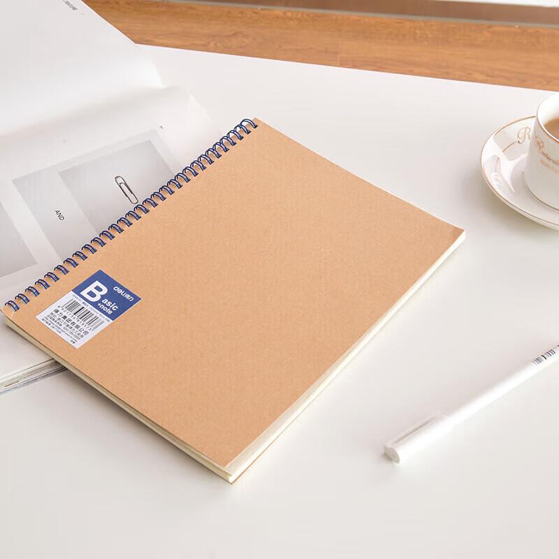 Deli B5 Spiral Notebook 12-Pack
