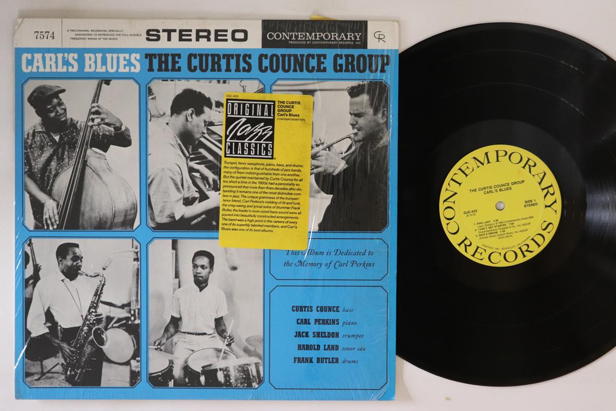 

LP Record CURTIS COUNCE - Carl s Blues OJC423 ORIGINAL JAZZ C 1990 US Jazz Used