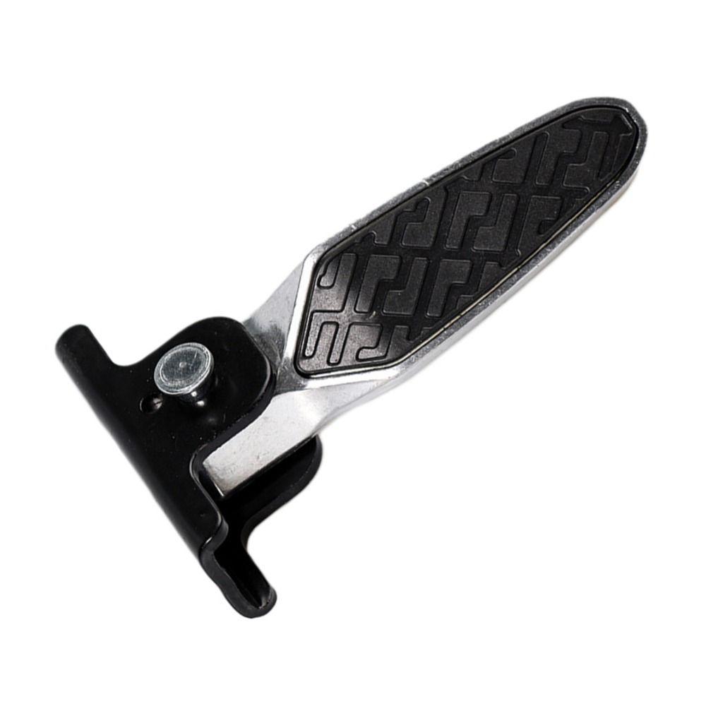 Thickened Aluminum Zinc Zinc Alloy Universal Foot Rest Pedal Foldable Footrest  Vehicles Accessories
