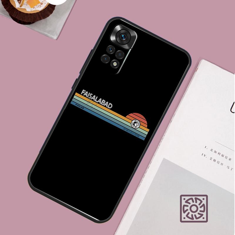 Punjab Map Outline Case For Xiaomi Redmi Note 14 Pro 13 12 11 10 15 Pro Plus Redmi 15 15C 14C 13C 10C 12C Cover