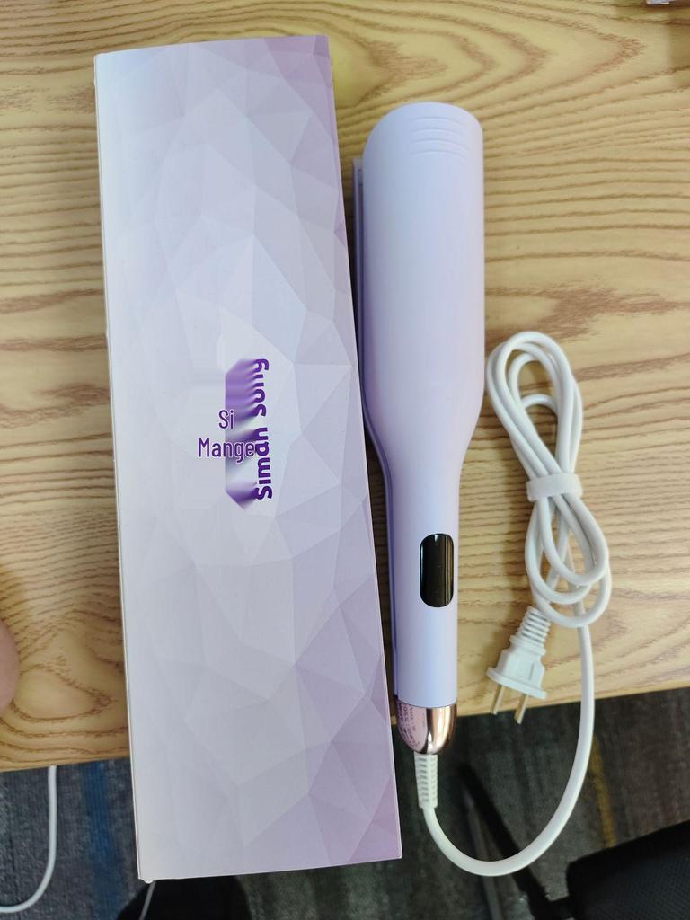 French Deep V Curling Iron 32MM - Wave & Curl Styler for Women