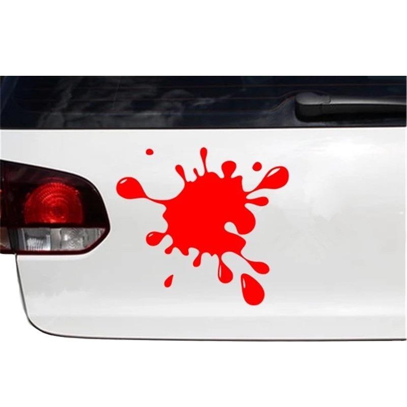 Autocollants de voiture transfrontaliers: Autocollants de taches uniques pour vitres, portes et pare-chocs de voiture
