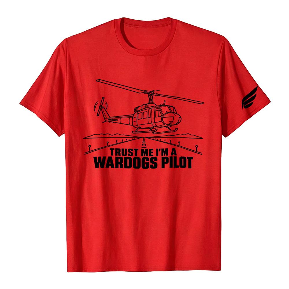 Trust Me I'm A WARDOGS Pilot TShirt Women Helicopter Graphic Print T-shirt Short Sleeve Cotton Casual Tee Soft O-neck Unisex