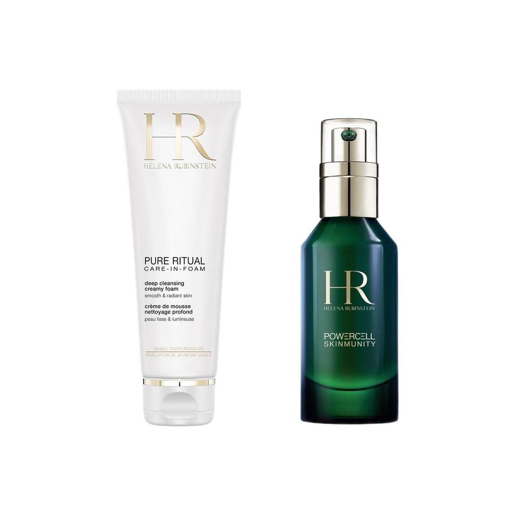 Helena Rubinstein Pure Ritual Care-in-Foam And Powercell Skinmunity Youth Reinforcing Serum