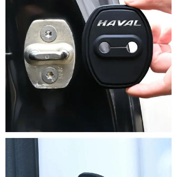 4pcs Car Door Closing Sound Deadener Damper Antirust Protective Covers for Haval H6 H9 H2 M6 Cool Dog Plus Jolion F7X H6-Coupe