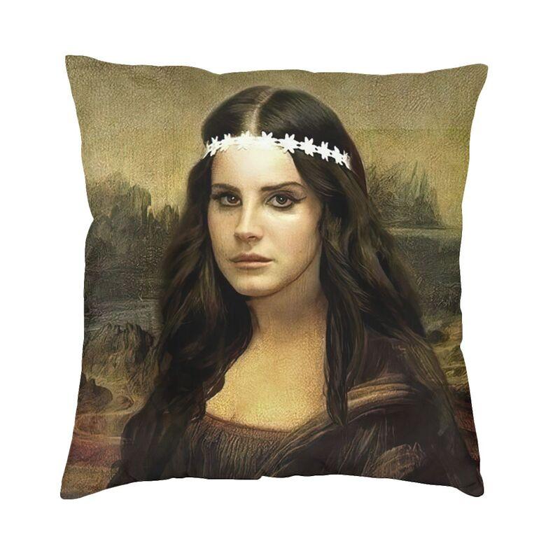 Fashion Jesus Lana Del Rey Cushion Cover 45X45 Velvet Throw Pillow Case For Sofa Car Square Pillowcase Bedroom Decoration