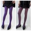 Women Vintage Sweet Girls Slimming Pantyhose Stockings Dark Floral Patterned Opaque Silky Skinny Tights Leggings Hosiery