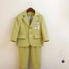 Suit for Boys Spring Casual Children School Uniform Outfits Handsome Kids Host Performance Costume 2-11 Years Boy Birthday Blazers Set