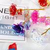 Sparkling Eternal Crystal Roses, Artificial Crystal Flowers, Realistic Rose Bouquet